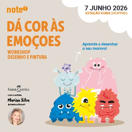 Workshop de Desenho e Pintura: “Dá Cor às Emoções”