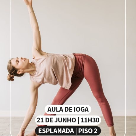 Celebra o Dia Internacional do Ioga no Estação Viana